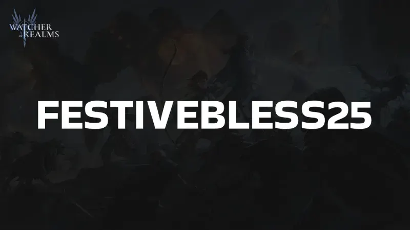 Watcher of Realms Промокод FESTIVEBLESS25