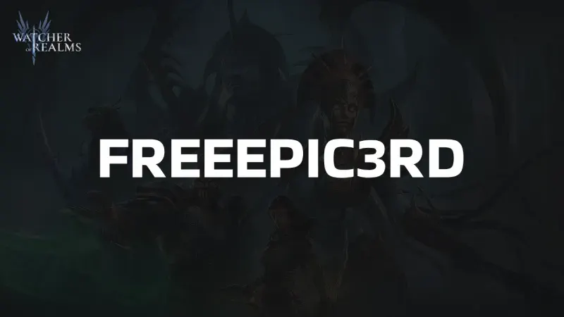 Watcher of Realms Промокод FREEEPIC3RD
