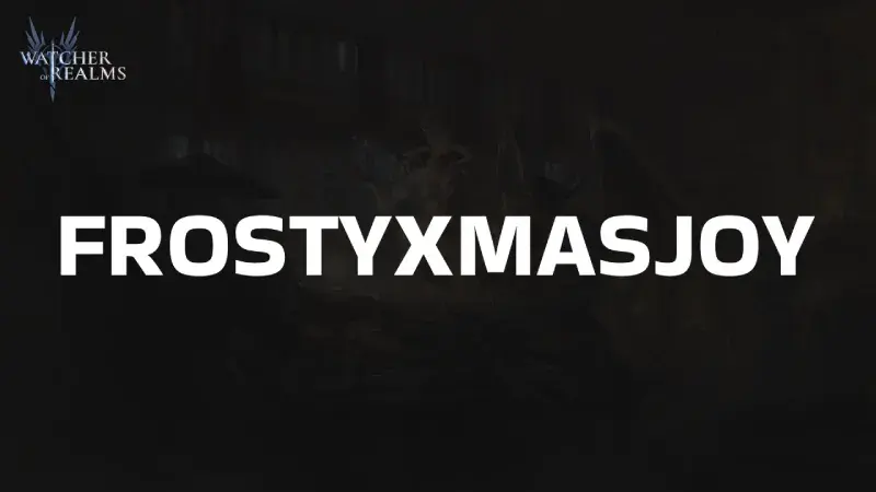 Watcher of Realms Промокод FROSTYXMASJOY