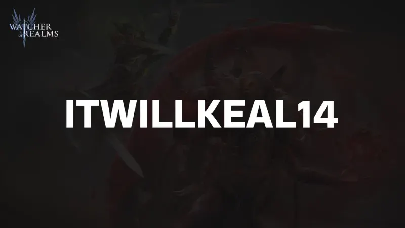 Watcher of Realms Промокод ITWILLKEAL14