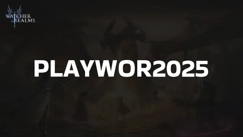 Watcher of Realms Промокод PLAYWOR2025