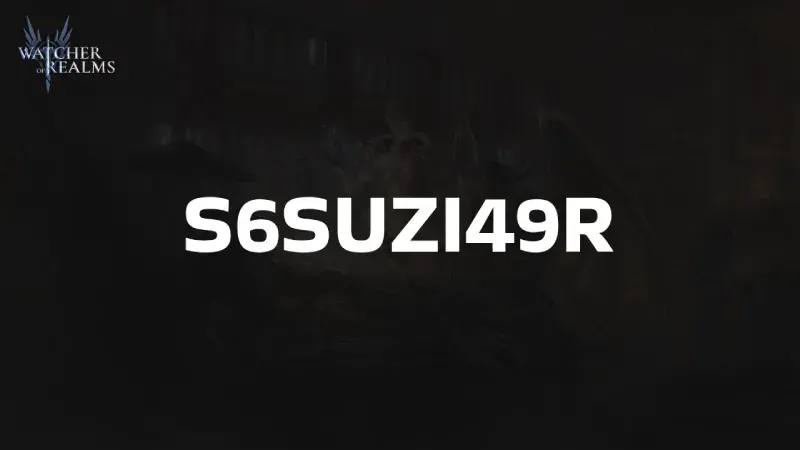 Watcher of Realms Промокод S6SUZI49R