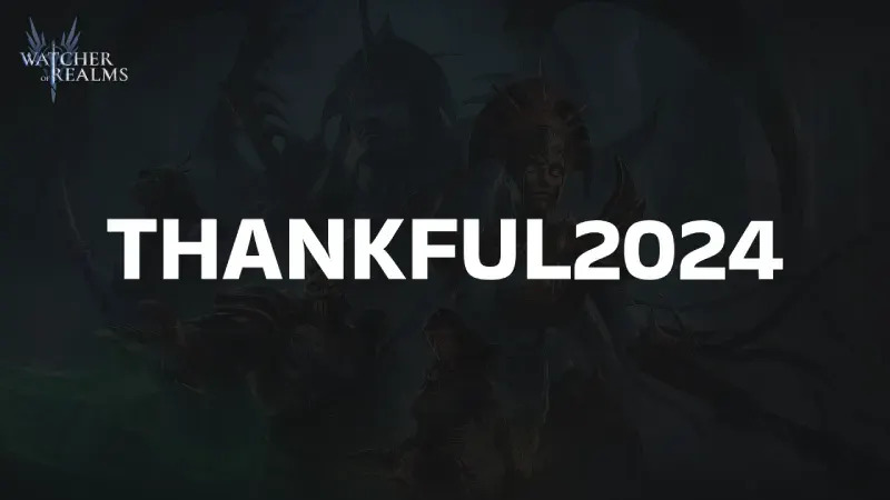 Watcher of Realms Промокод THANKFUL2024