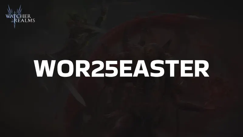Watcher of Realms Промокод WOR25EASTER
