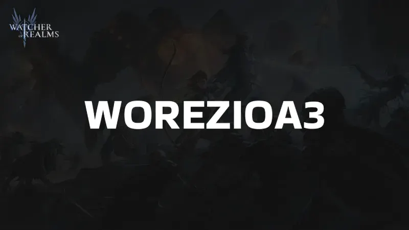 Watcher of Realms Промокод WOREZIOA3