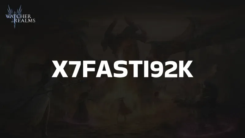 Watcher of Realms Промокод X7FASTI92K